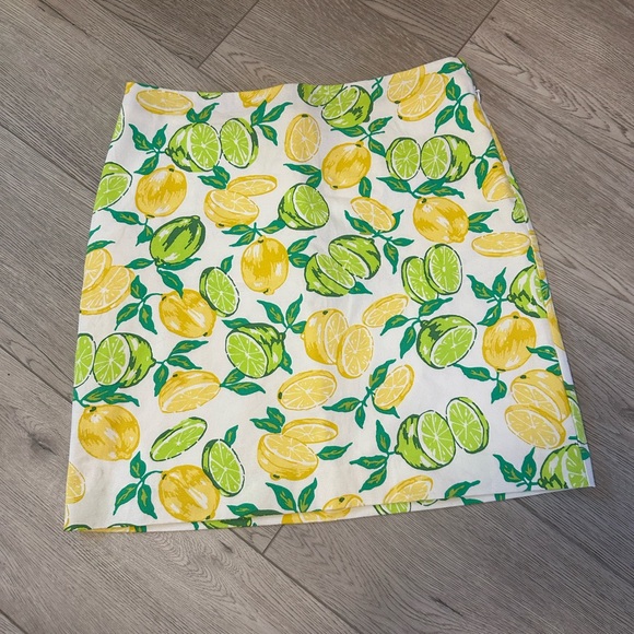 Talbots Citrus Print Pencil Skirt - Picture 1 of 5